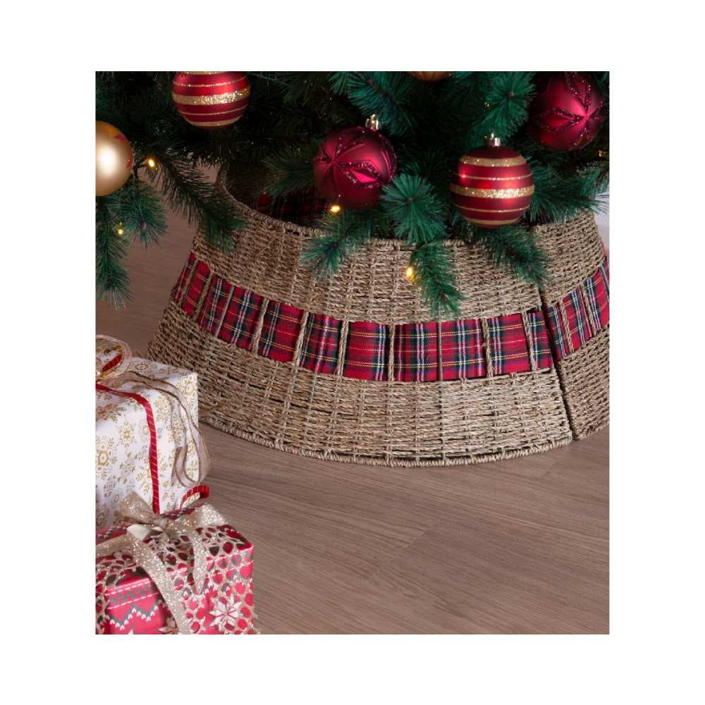 Boomring naturel klassiek | zeegras | D70 x H28cm