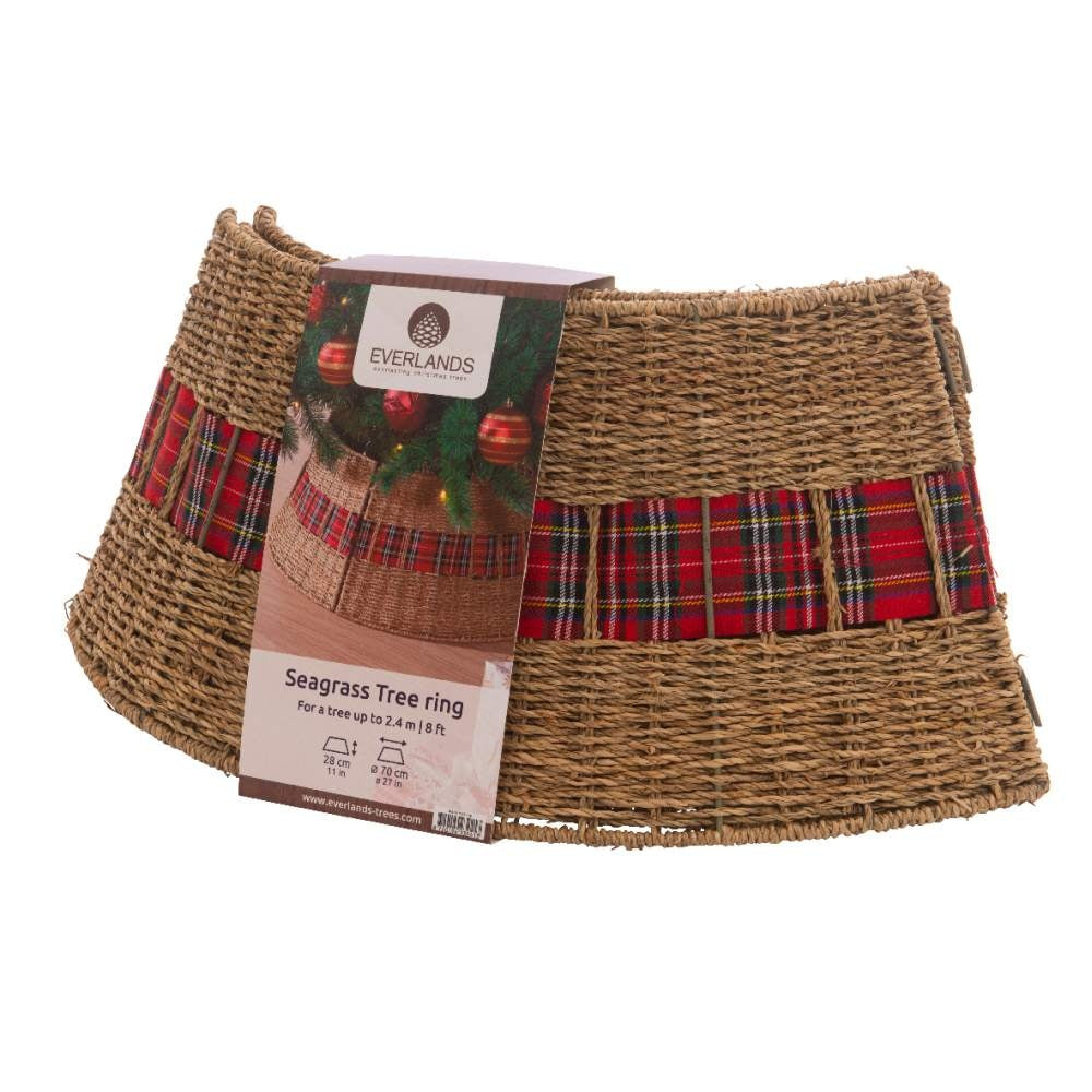 Boomring naturel klassiek | zeegras | D70 x H28cm