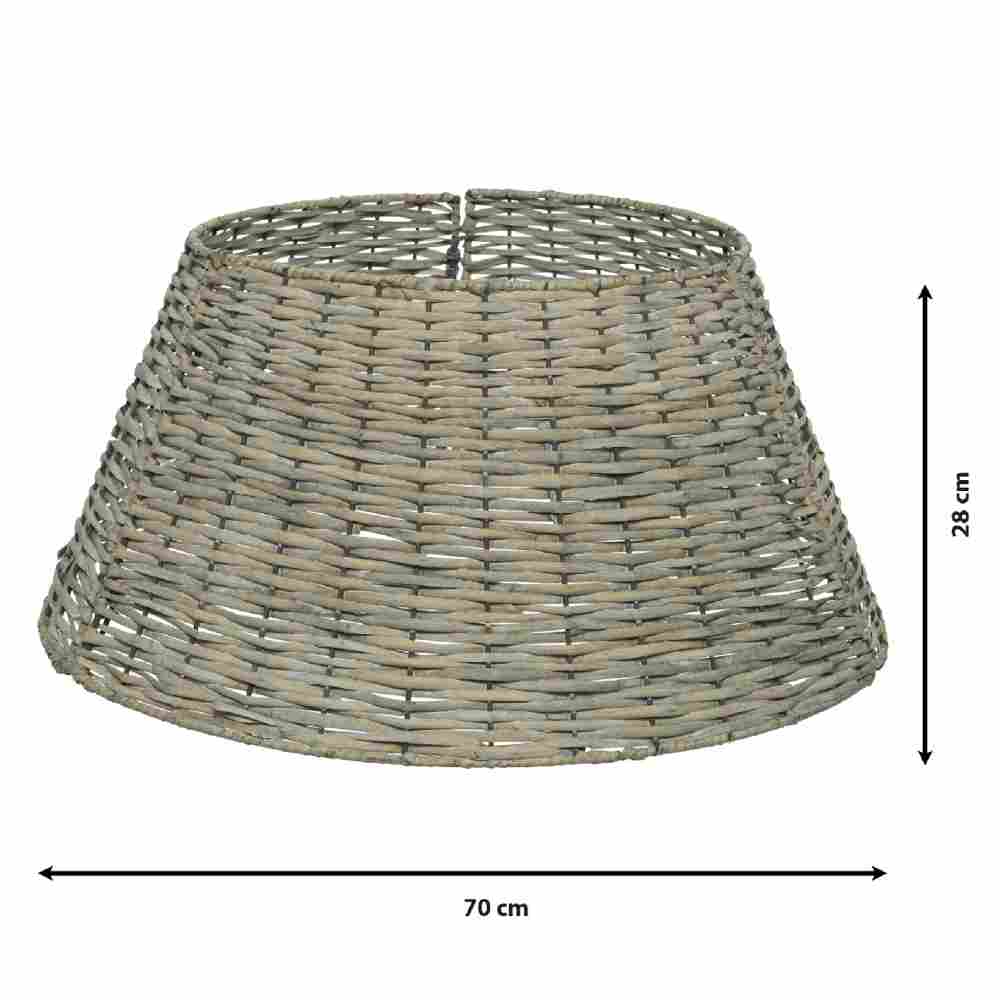 Boomring grijs | wilg | D70 x H28 cm