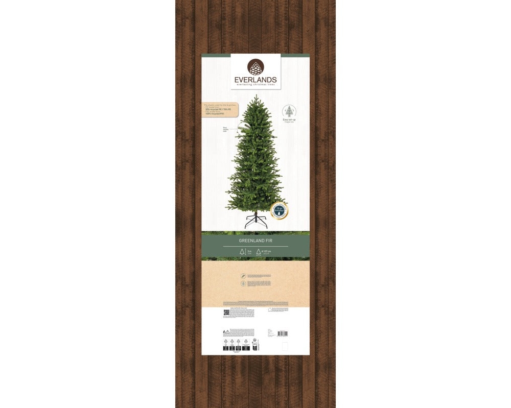 Greenland Fir kunstkerstboom 300xø127cm | groen