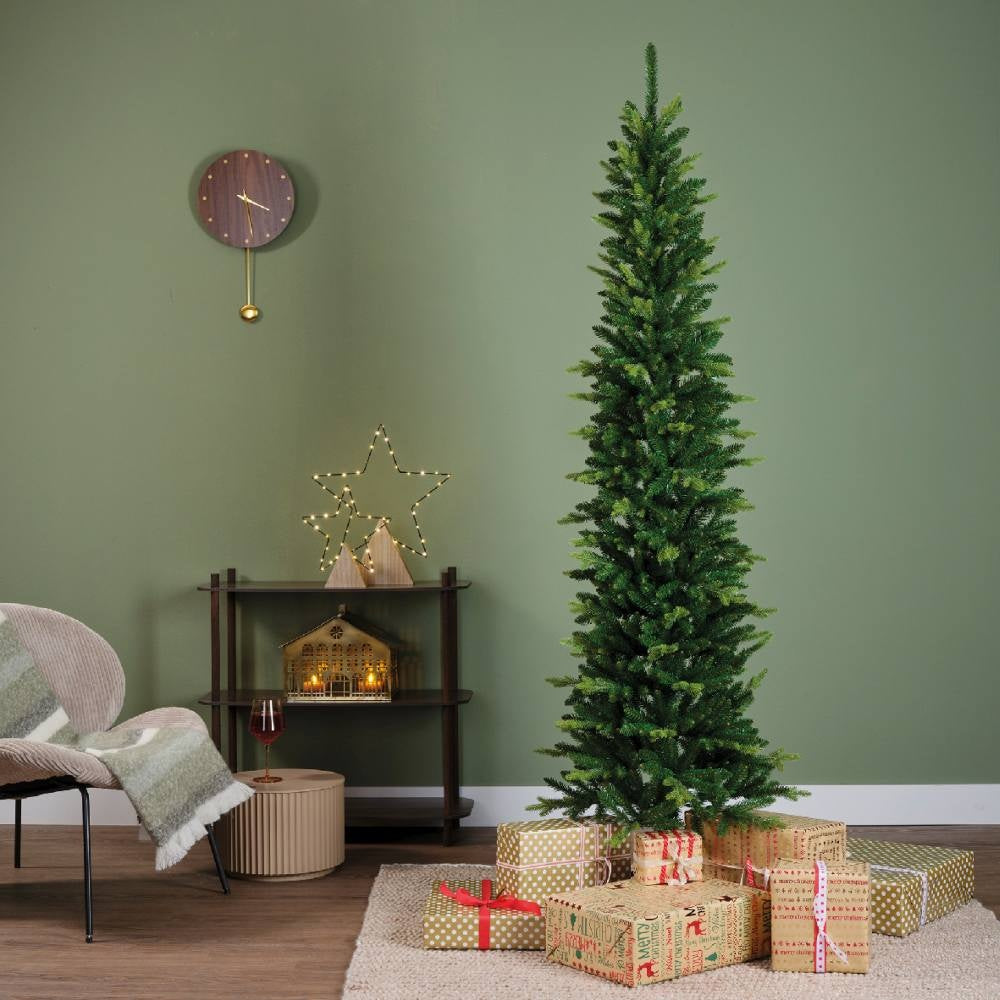 Slim Fir kunstkerstboom 210xø68cm | groen