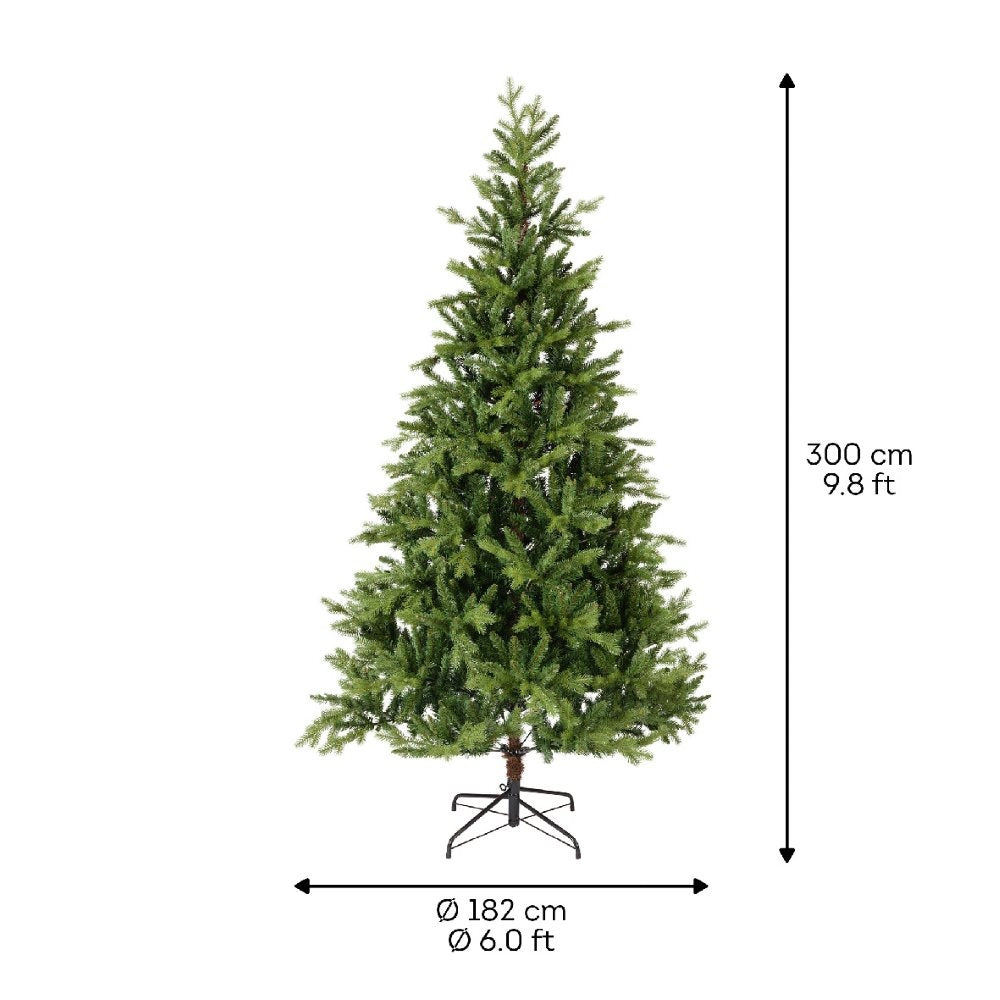 Allison Pine kunstkerstboom 300xø182cm | groen