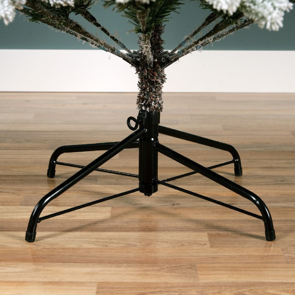 Allison Pine Snowy kunstkerstboom 240xø152cm | wit/met sneeuw