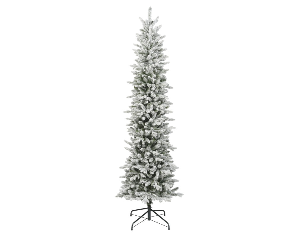 Slim Fir Snowy kunstkerstboom 240xø73cm | wit/met sneeuw