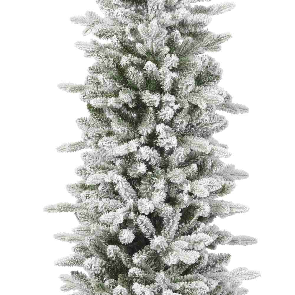 Slim Fir Snowy kunstkerstboom 240xø73cm | wit/met sneeuw