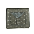 Opbergbox | polyester | groen/wit | 33,5cm