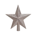 Piek van kunststof | glitter | poederroze | 21cm