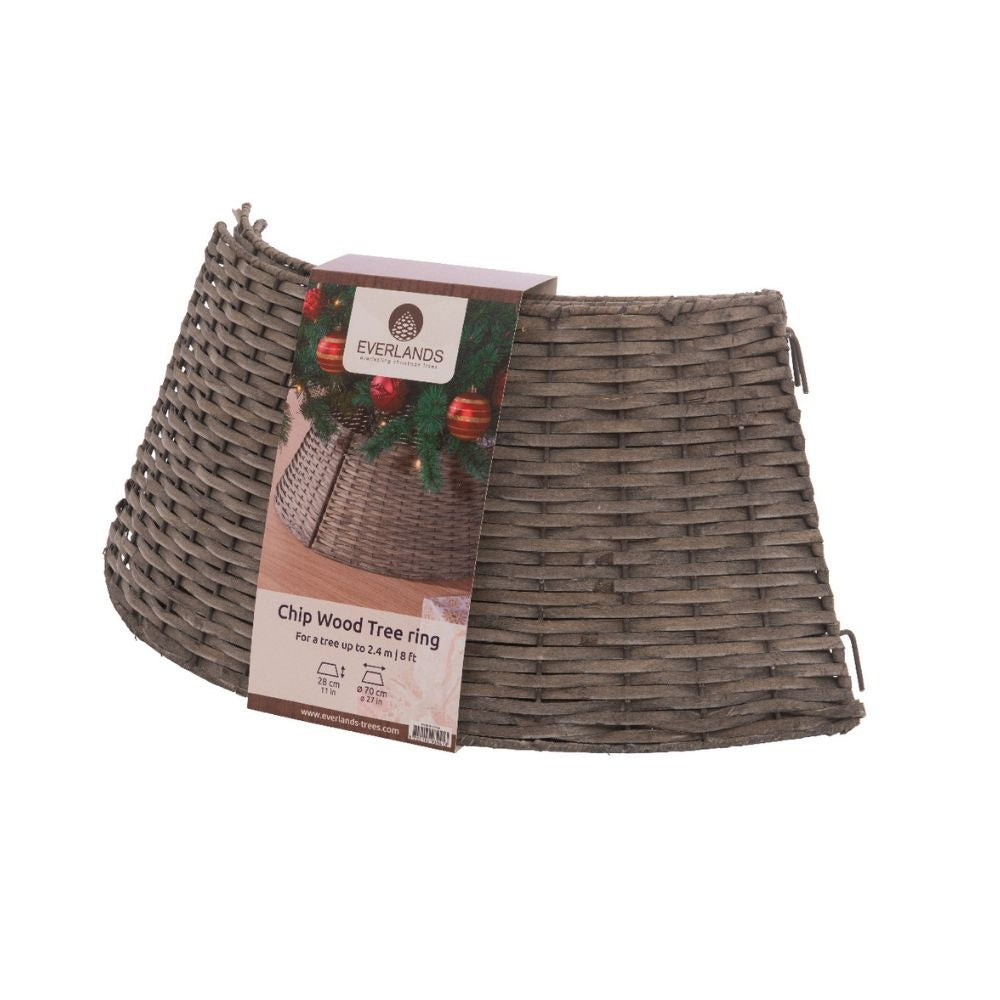 Boomring grijs | spaanplaat | D57 x H28 cm
