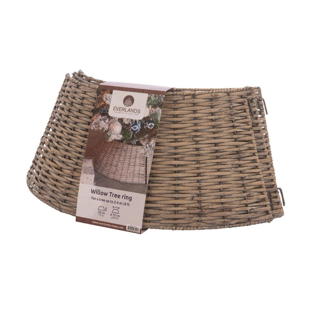 Boomring grijs | wilg | D57 x H28 cm