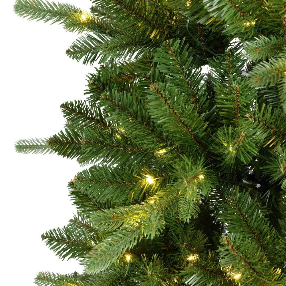 Killington Fir kunstkerstboom smal 240xø113cm | groen met 460 LED lampjes