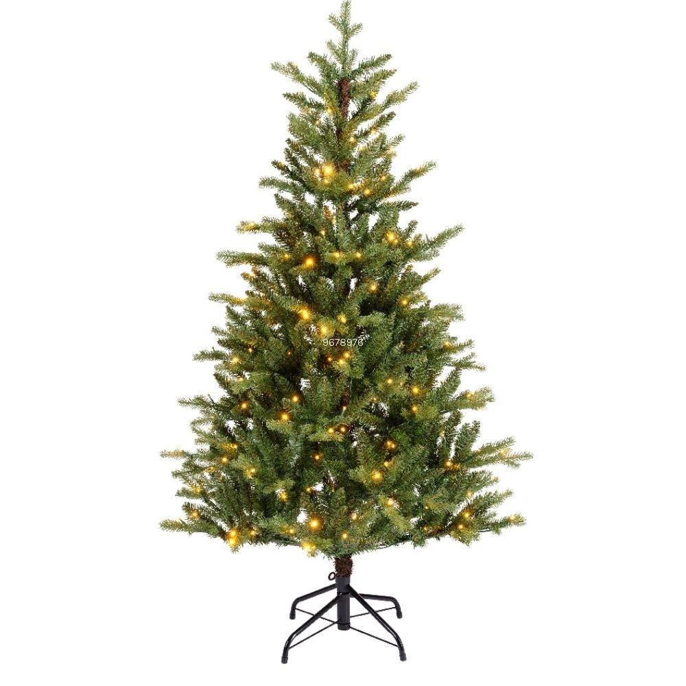 Allison Pine kunstkerstboom 180xø112cm | groen met 320 LED lampjes