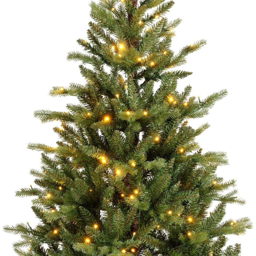 Allison Pine kunstkerstboom 180xø112cm | groen met 320 LED lampjes