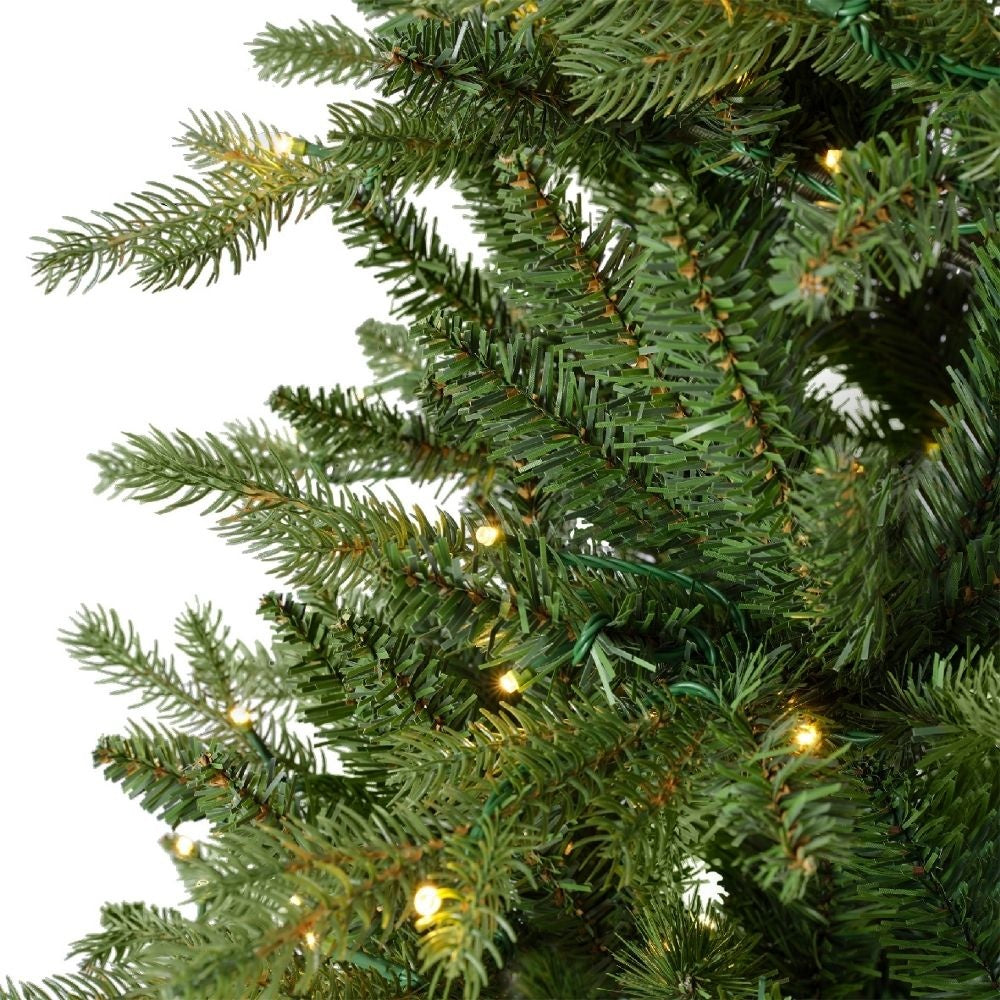 Allison Pine kunstkerstboom 210xø127cm | groen met 430 LED lampjes