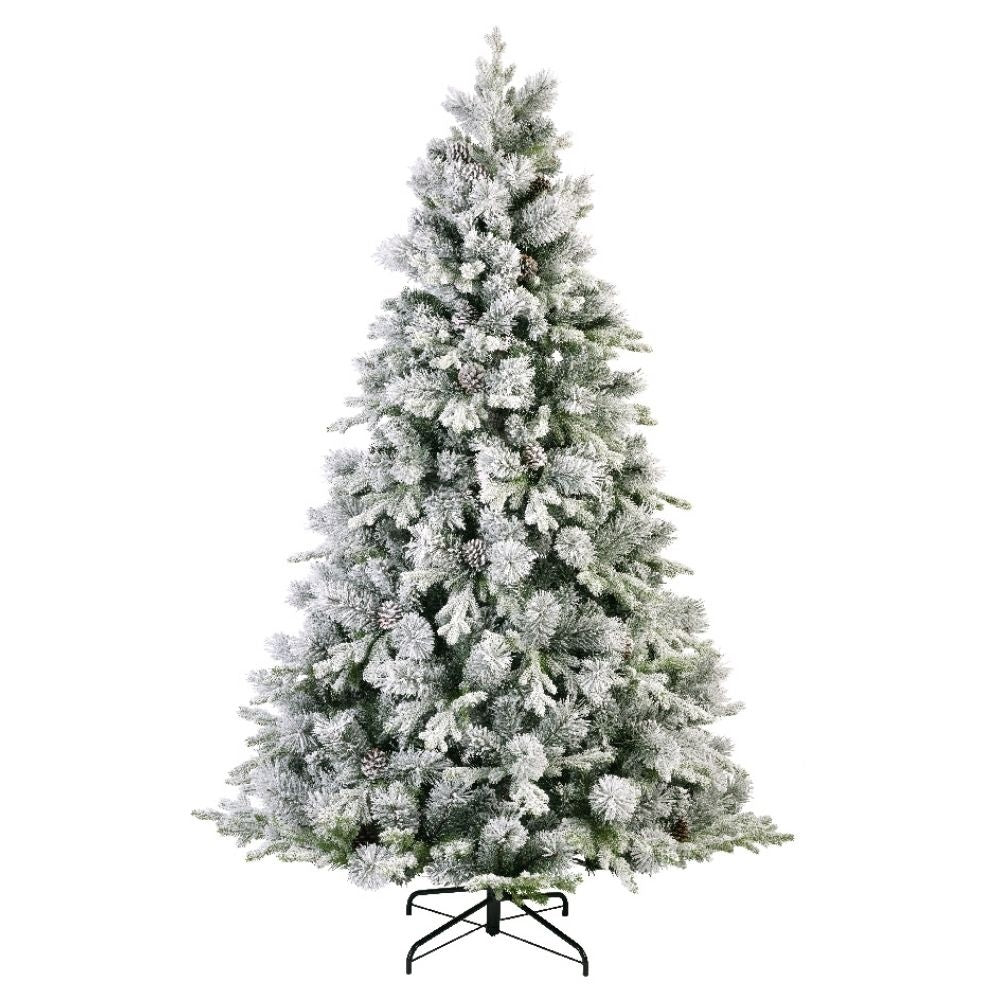 Lausanne Fir Snowy kunstkerstboom 240xø142cm | wit/met sneeuw