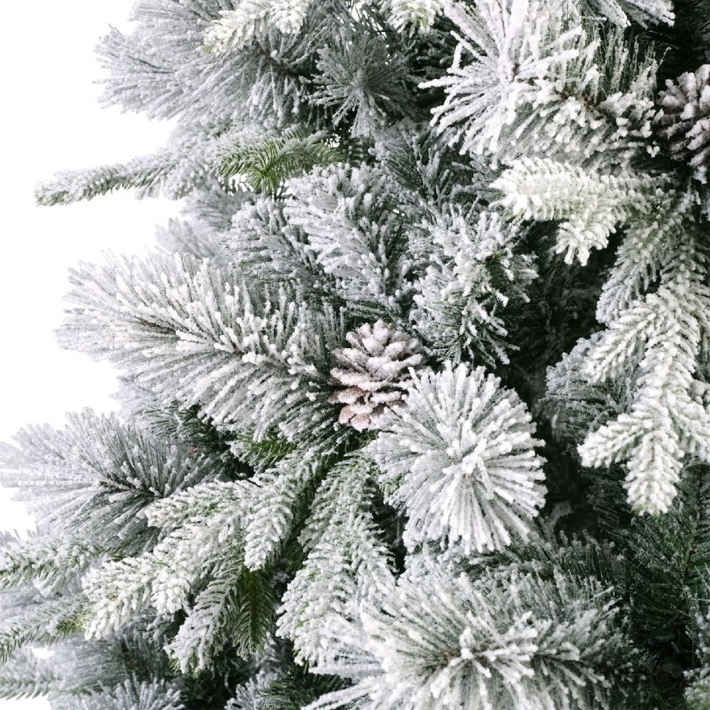 Lausanne Fir Snowy kunstkerstboom 240xø142cm | wit/met sneeuw