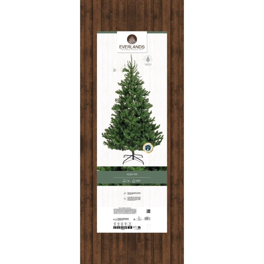 Alba Fir kunstkerstboom 300xø176cm | groen