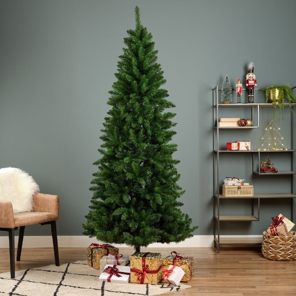 Lodge Pine kunstkerstboom smal 360xø157cm | groen