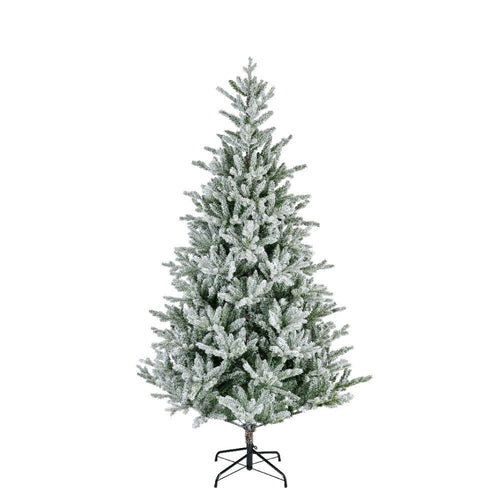 Allison Pine Snowy kunstkerstboom 240xø152cm | wit/met sneeuw