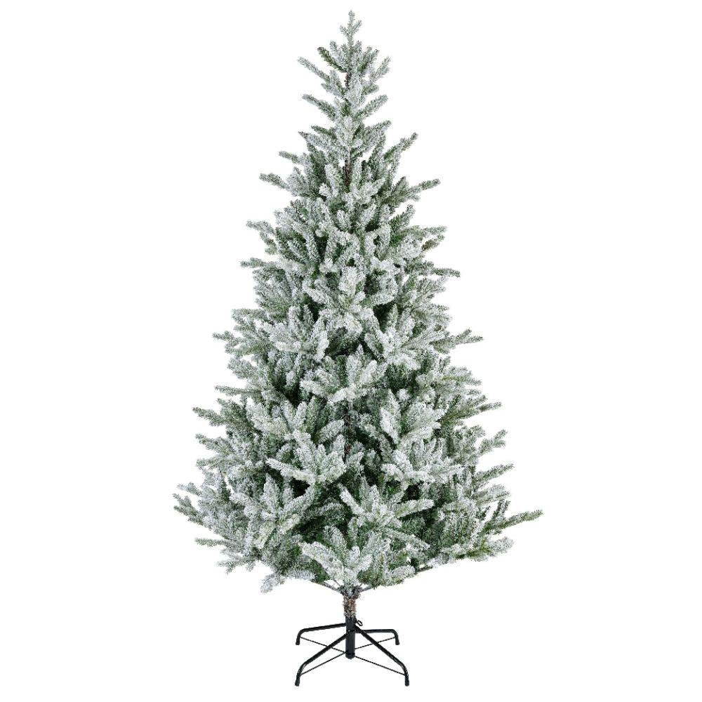 Allison Pine Snowy kunstkerstboom 300xø182cm | wit/met sneeuw