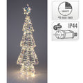 Kunstkerstboom | regenboog met LED lampjes | 68cm