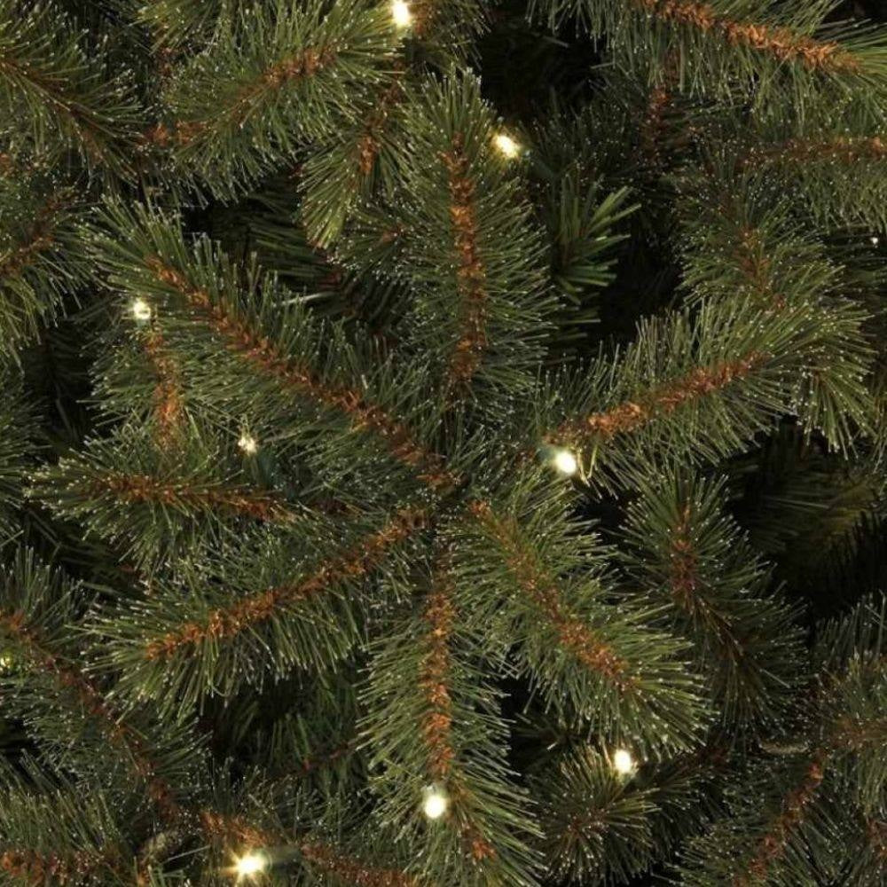 Toronto kunstkerstboom 185xø114cm | groen met 190 LED lampjes