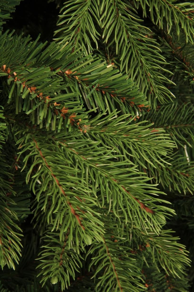 Brampton kunstkerstboom 120xø86cm | groen met 80 LED lampjes