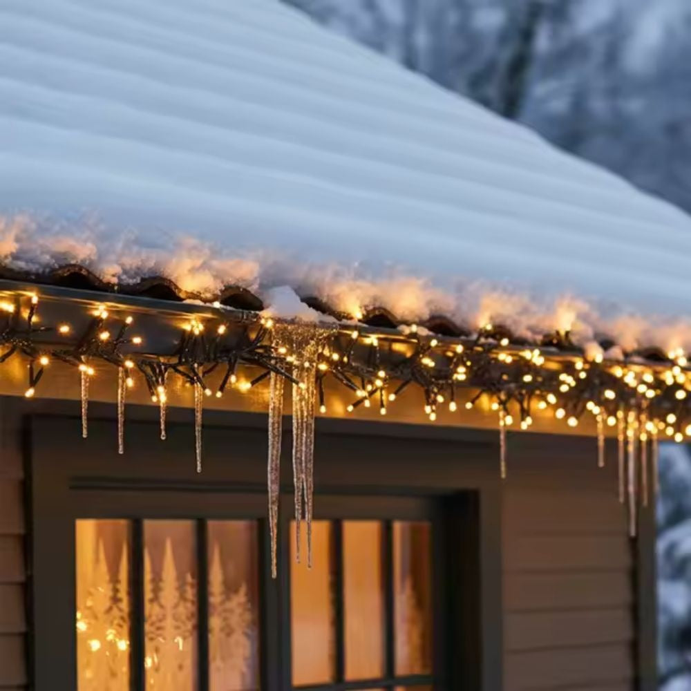 Kerstverlichting cluster | 2016 LED lampjes | extra warm wit | 14,5m
