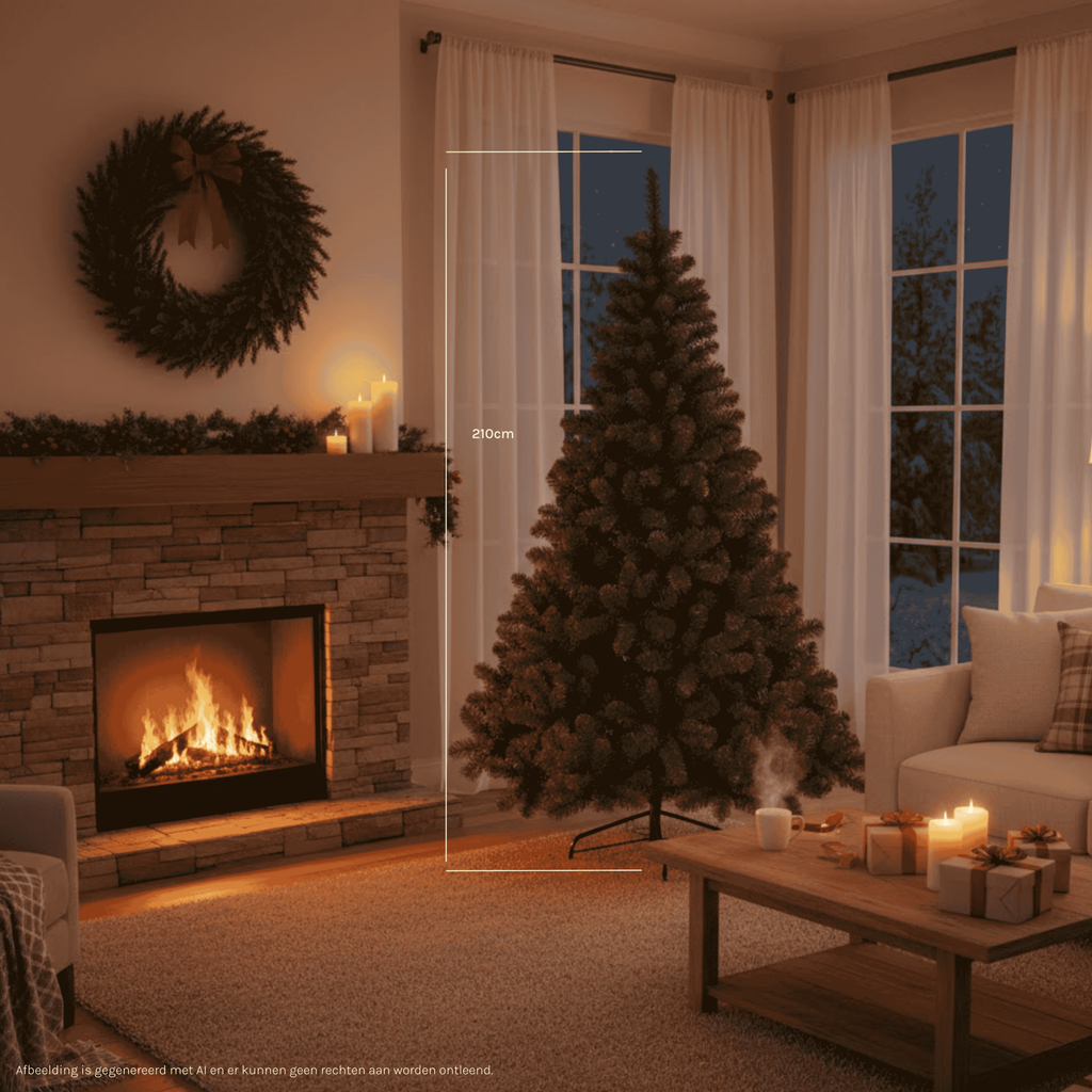 Imperial Pine kunstkerstboom | groen | 150cm