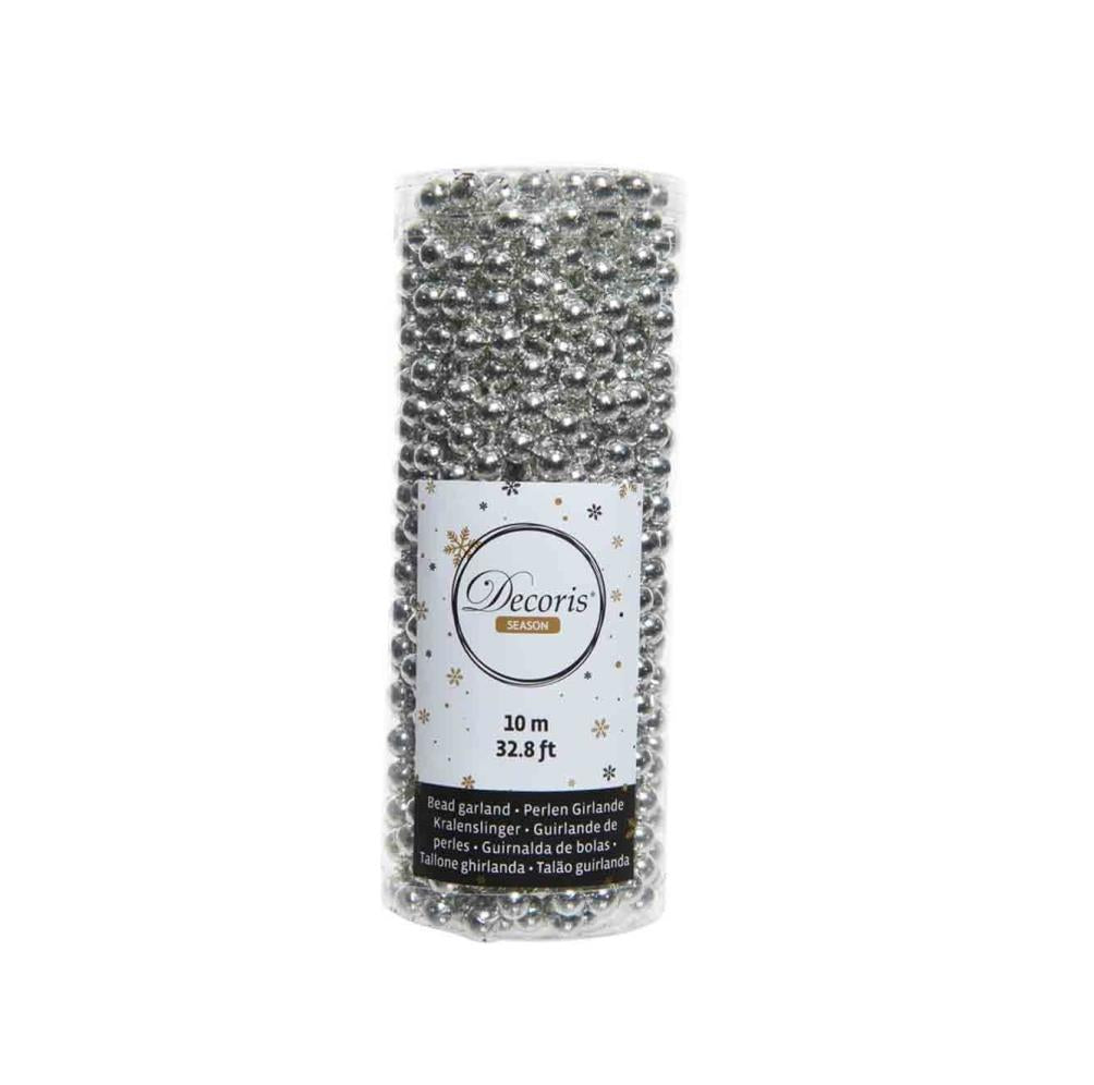 Kralenketting kerstboom | zilver | 10m