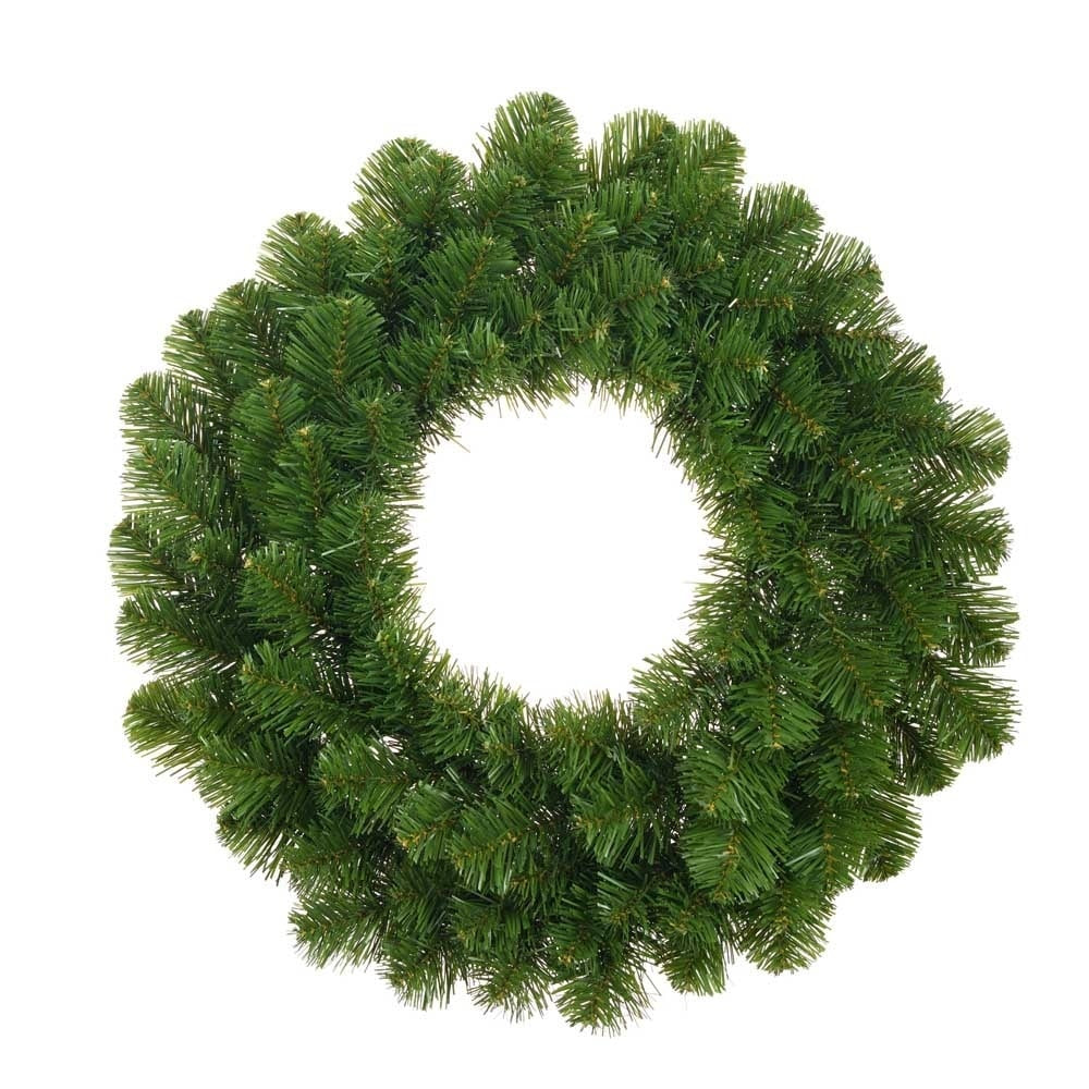 Norton twee kerstguirlandes + krans 180xø60cm | groen