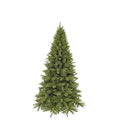 Forest Frosted Slim kunstkerstboom 155xø86cm | groen met bevroren details