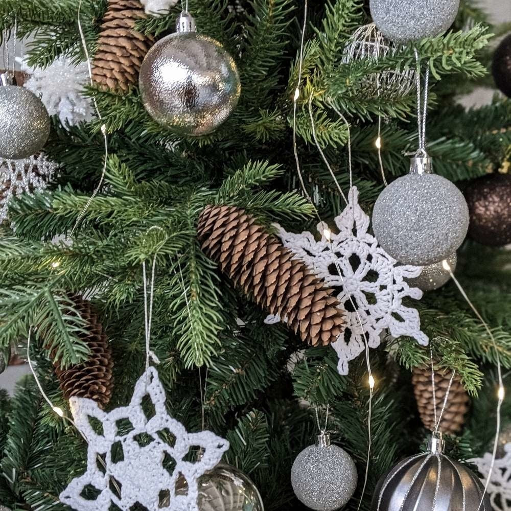 Kerstballen set 12-delig | zilver | kunststof/onbreekbaar | 6cm