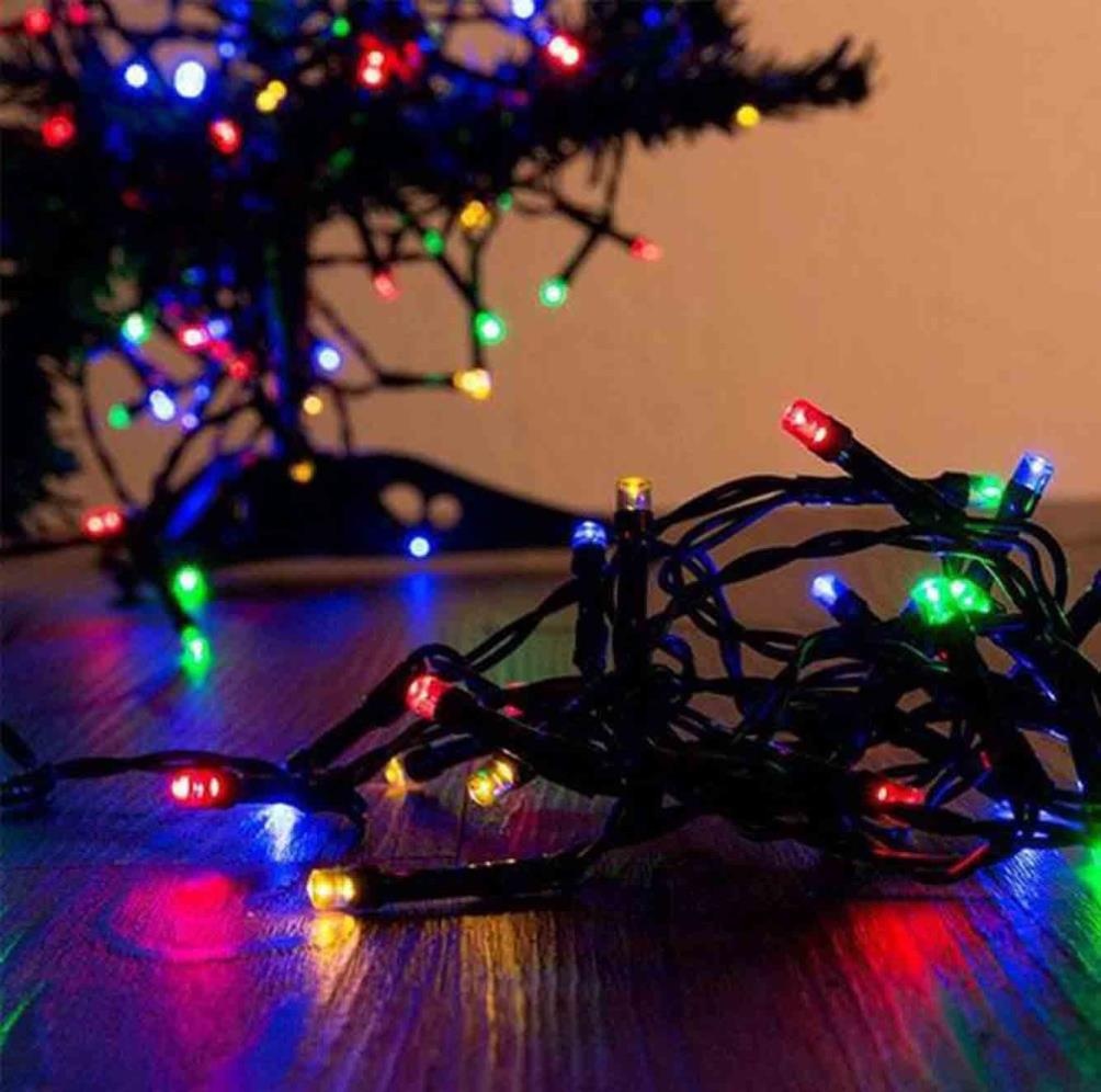 Kerstverlichting micro cluster | 400 LED lampjes | multicolor | 8 meter