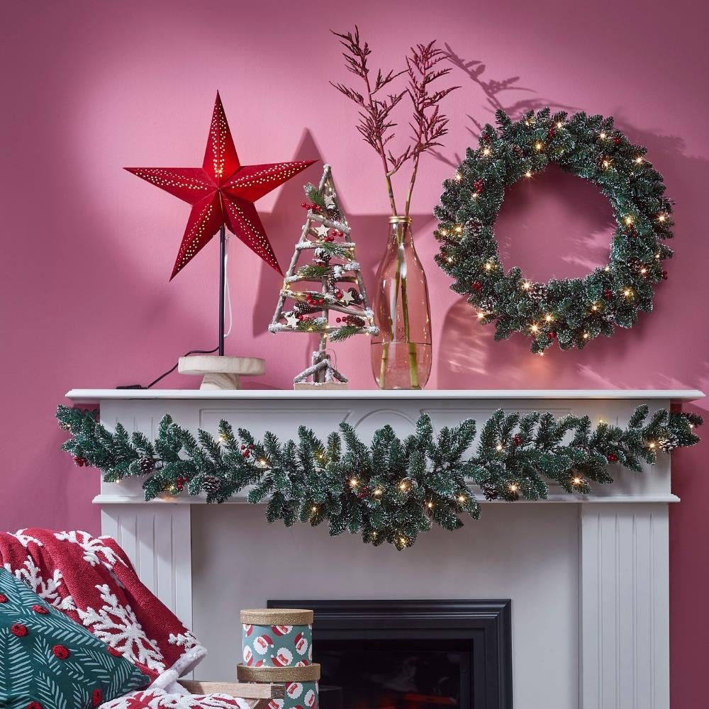Norton kerstkrans | groen | 45cm