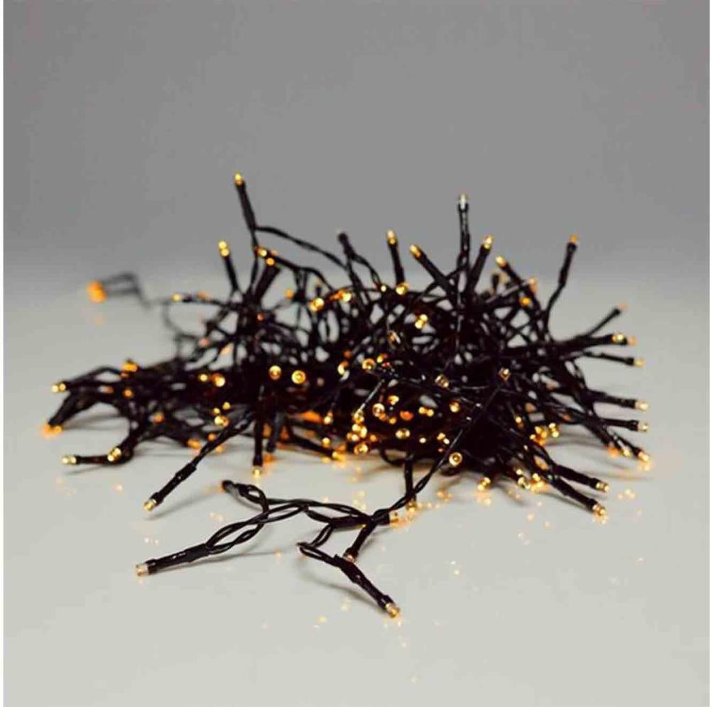 Kerstverlichting op batterijen | 24 LED lampjes | warm wit | 1,8 meter