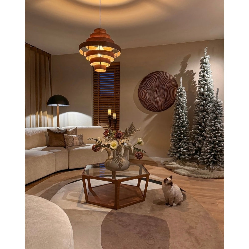 SET-VOORDEEL | Pencil Pine Snowy family 120/150/180cm | smal | groen