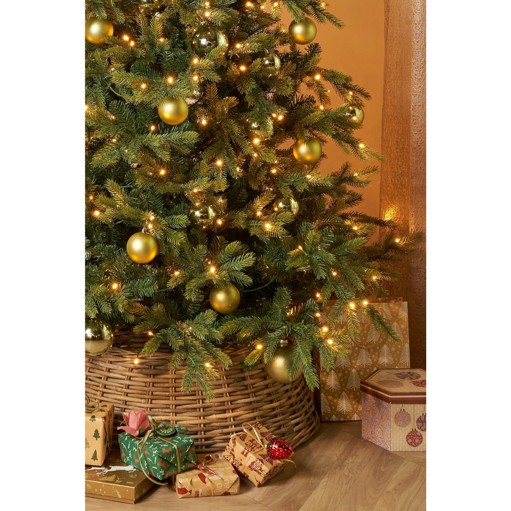 Grimshaw kunstkerstboom 215xø152cm | groen met 370 LED lampjes