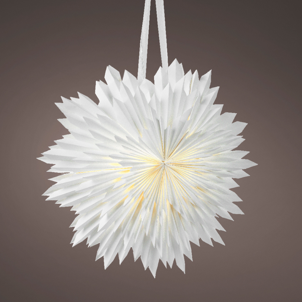 Sneeuwvlok van papier | wit | 60cm