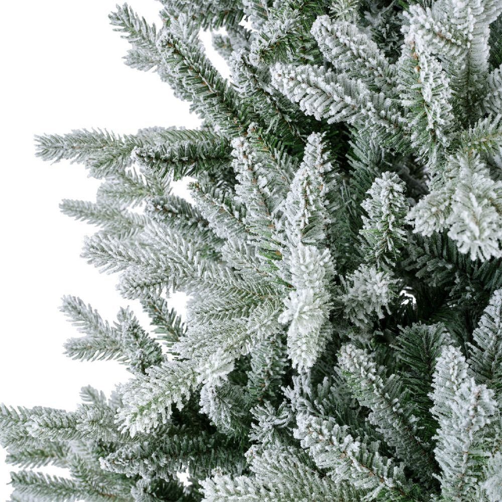 Allison Pine Snowy kunstkerstboom 240xø152cm | wit/met sneeuw
