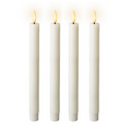 LED dinerkaars set van 4 | wax | wit/warm wit | ø2,2x24,5cm